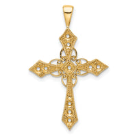 14k Diamond Cross Passion Pendant Mounting