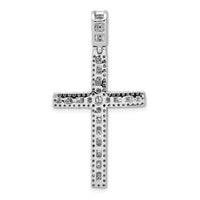 14k White Gold 1 1/10ct. Diamond Latin Cross Pendant