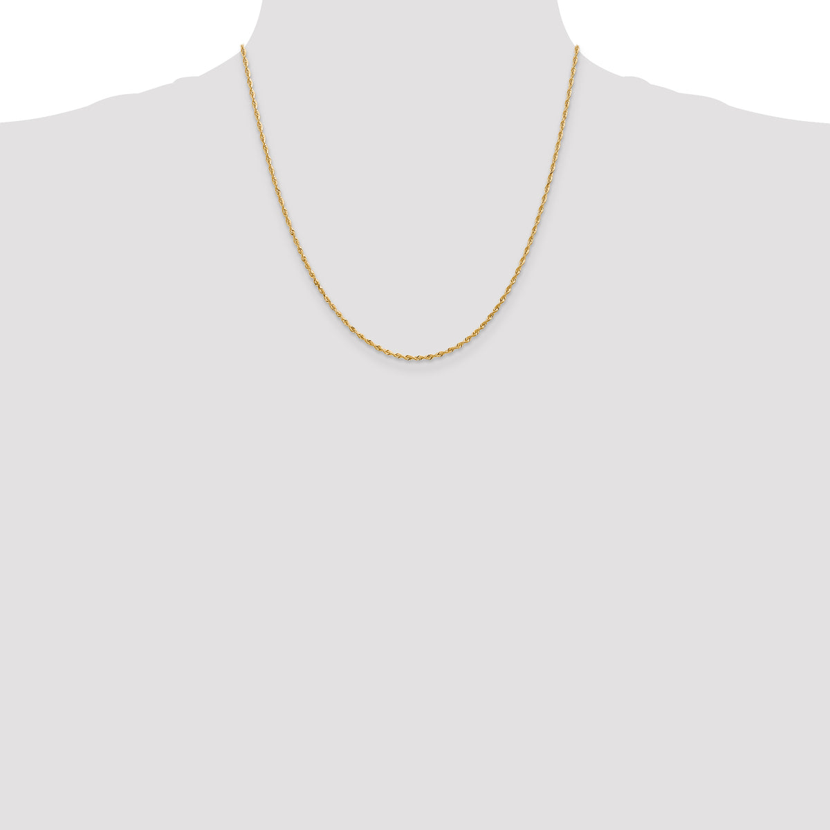 14k 1.85mm D/C Quadruple Rope Chain