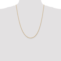 14k 1.85mm D/C Quadruple Rope Chain