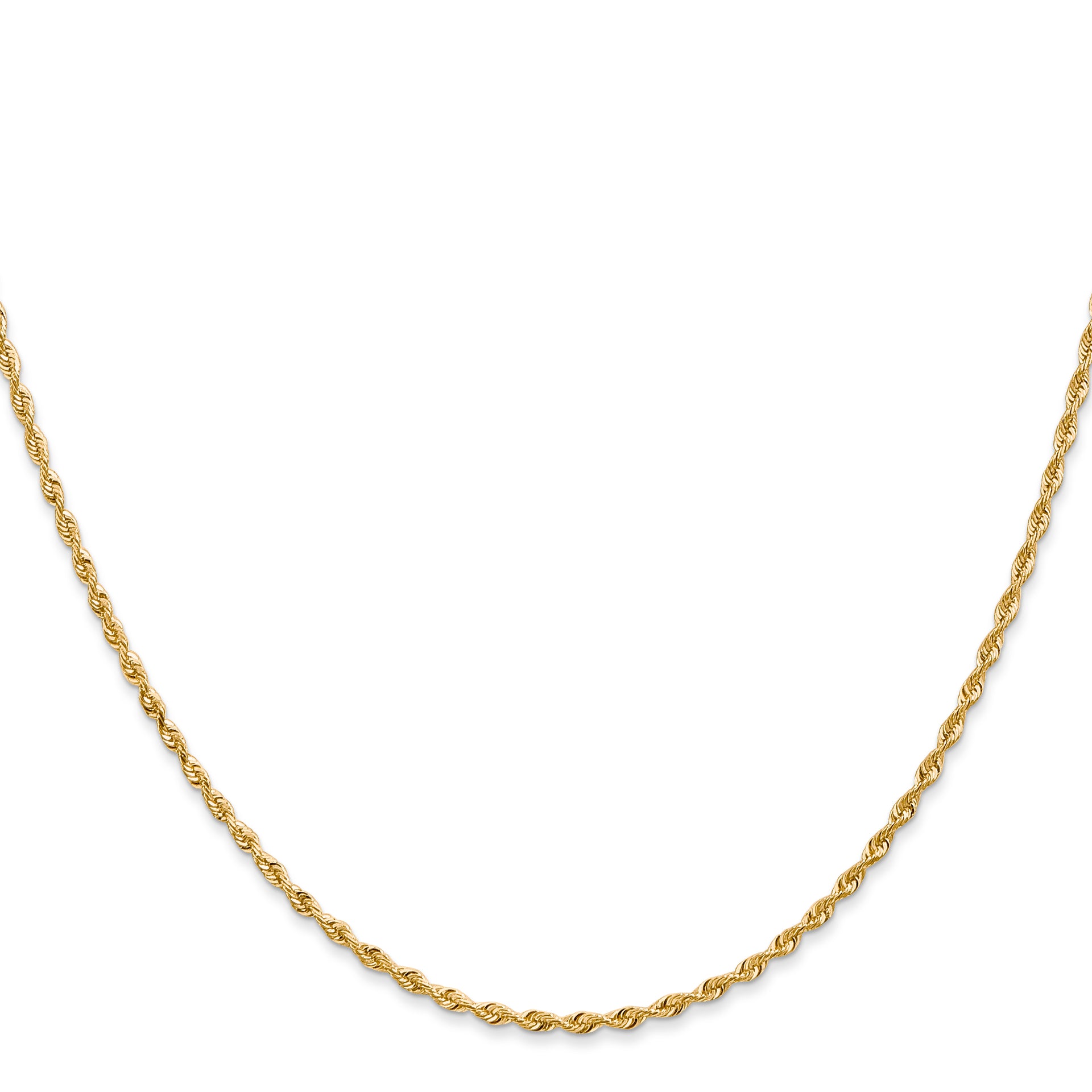 14k 1.85mm D/C Quadruple Rope Chain