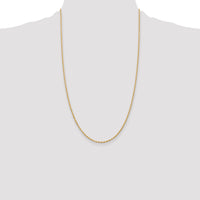 14k 1.85mm D/C Quadruple Rope Chain