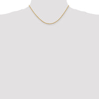 14k 2.0mm D/C Quadruple Rope Chain