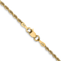 14k 2.0mm D/C Quadruple Rope Chain