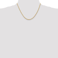 14k 2.25mm D/C Quadruple Rope Chain