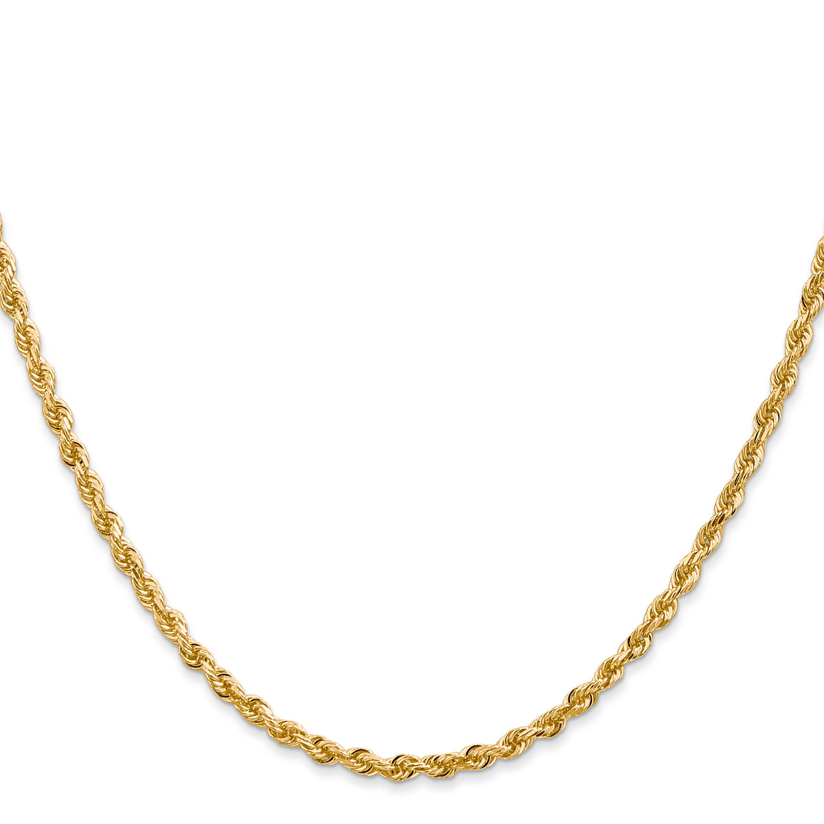 14k 2.75mm D/C Quadruple Rope Chain