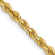 14k 3.0mm D/C Quadruple Rope Chain