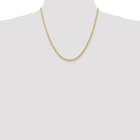 14k 3.0mm D/C Quadruple Rope Chain