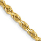 14k 3.35mm D/C Quadruple Rope Chain