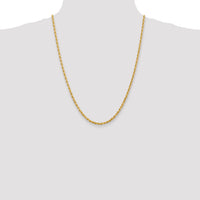 14k 3.35mm D/C Quadruple Rope Chain