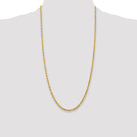 14k 3.35mm D/C Quadruple Rope Chain