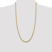 14k 4.0mm D/C Quadruple Rope Chain