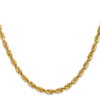 14k 4.5mm D/C Quadruple Rope Chain