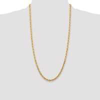 14k 4.5mm D/C Quadruple Rope Chain