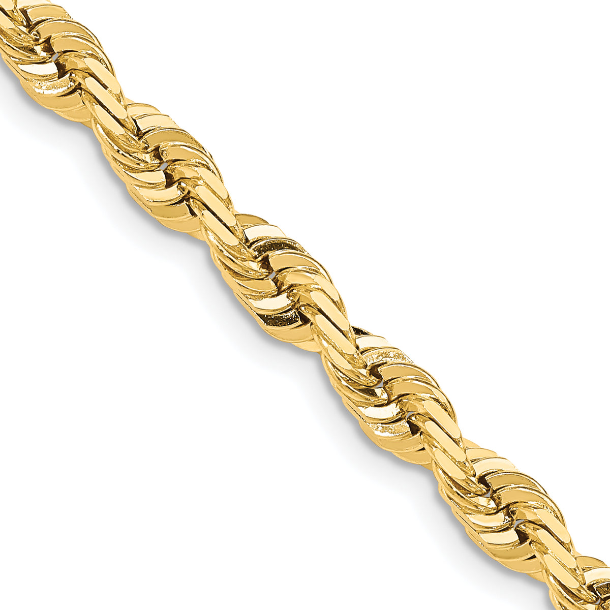14k 7.0mm D/C Quadruple Rope Chain