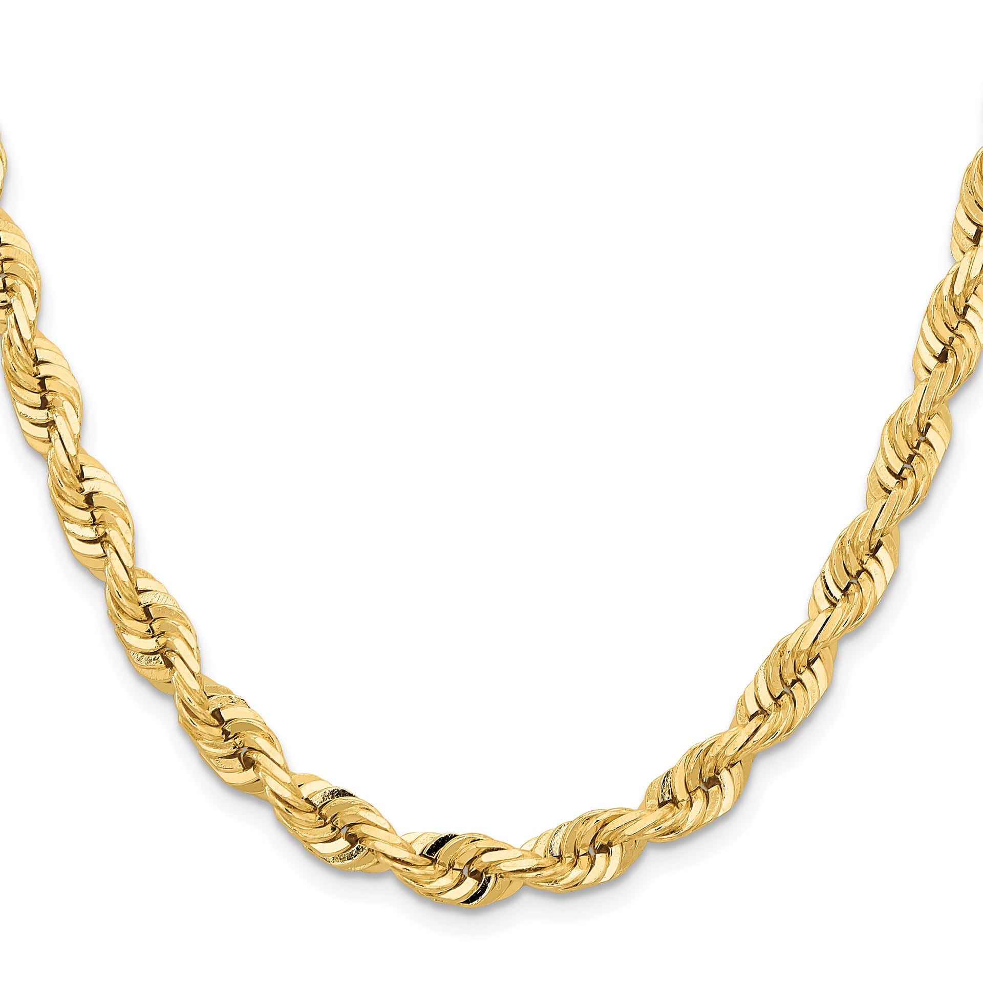 14k 7.0mm D/C Quadruple Rope Chain