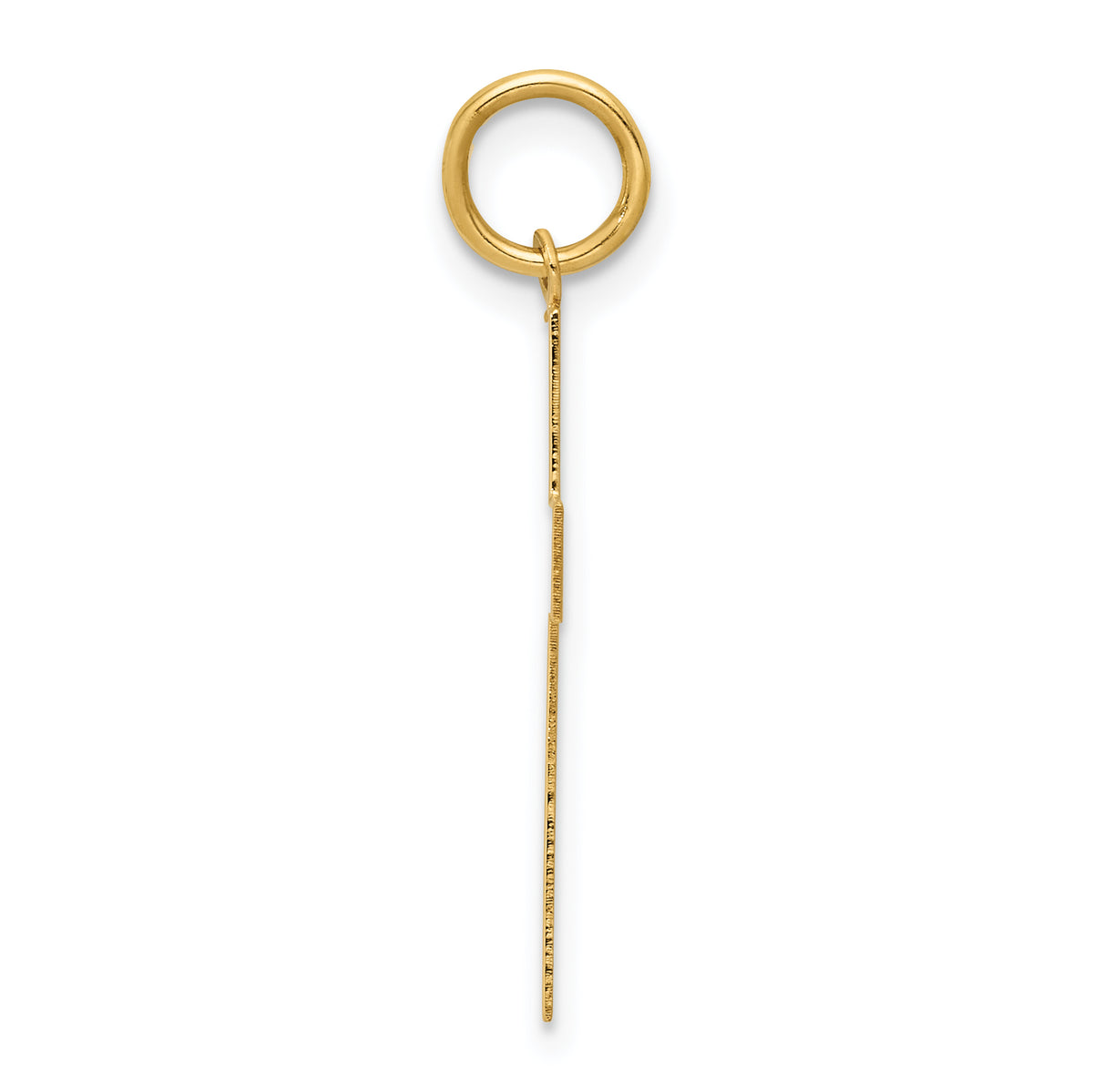 14k Polished Cross Pendant
