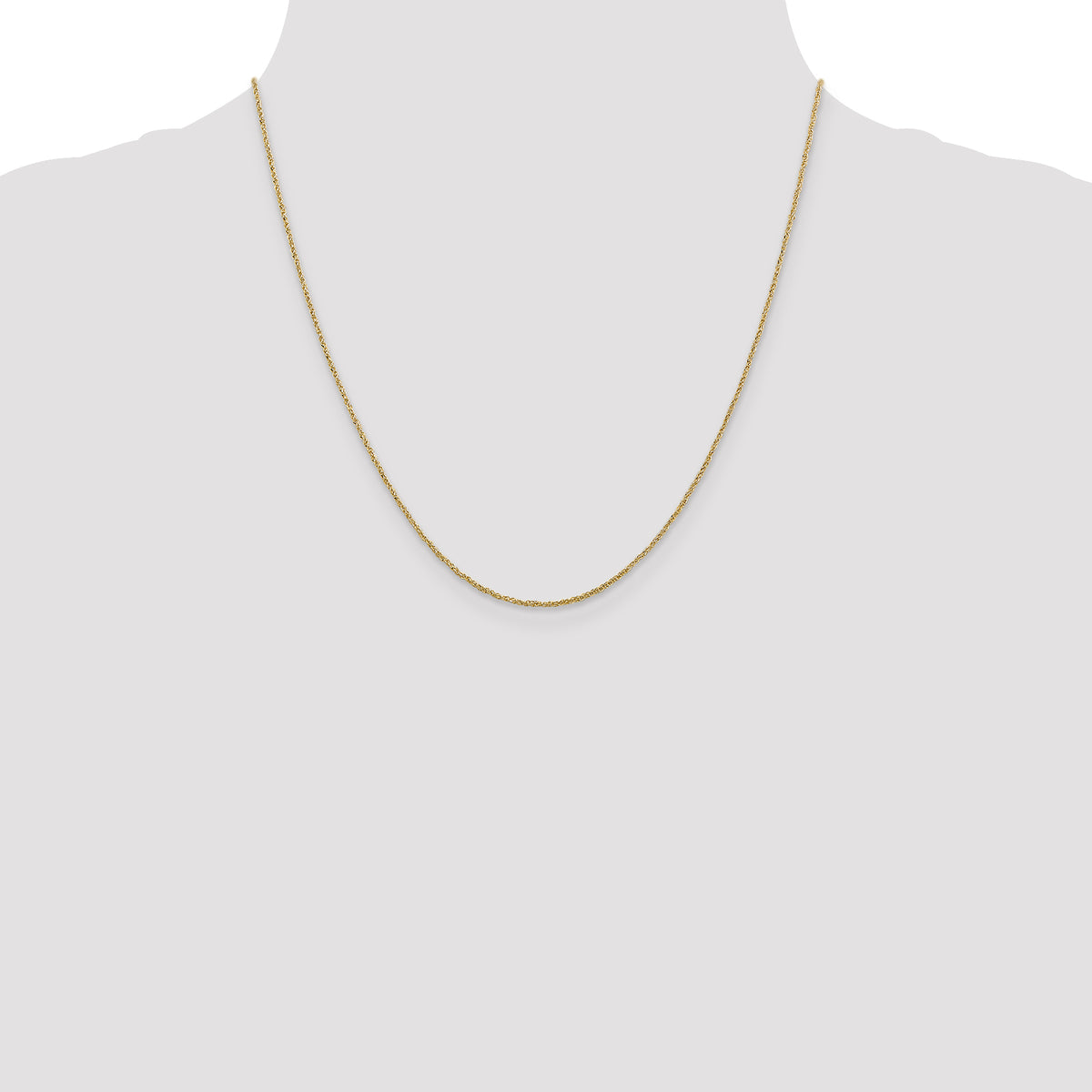 14K 1.1mm Ropa Chain