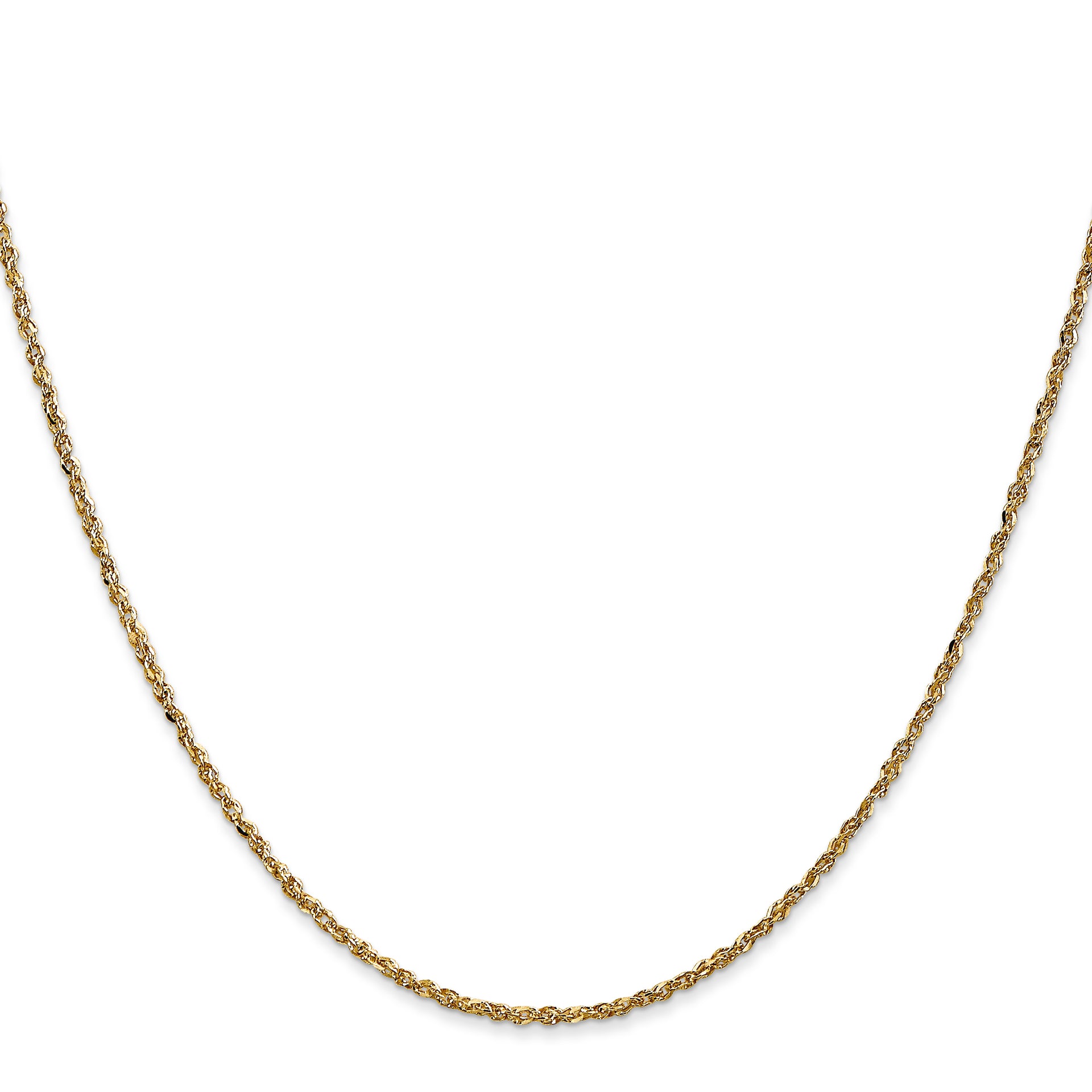 14K 1.7mm Ropa Chain