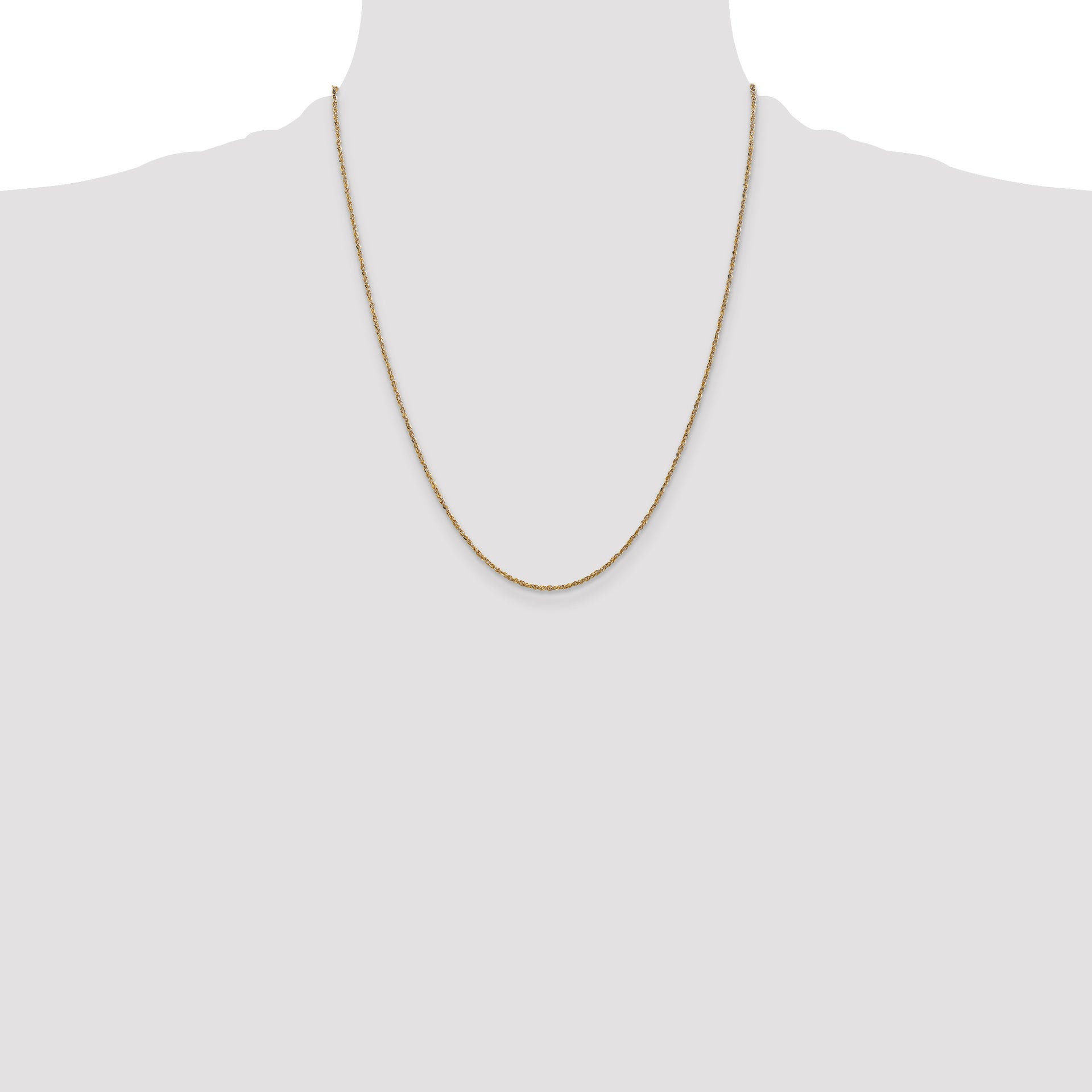14K 1.7mm Ropa Chain