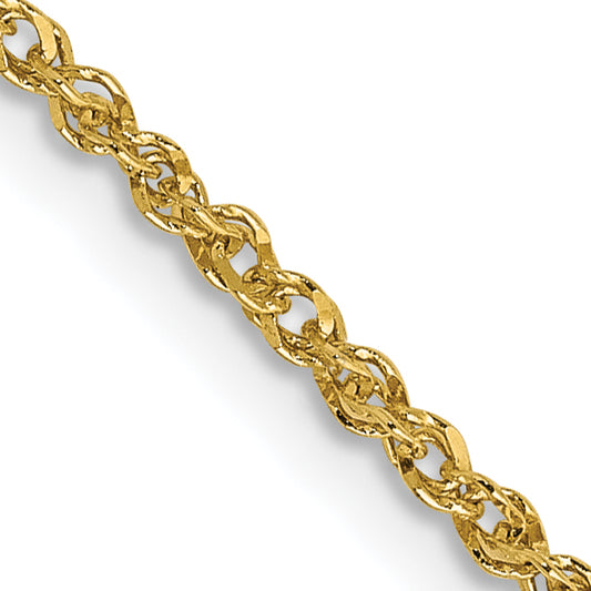 14K 1.7mm Ropa Chain