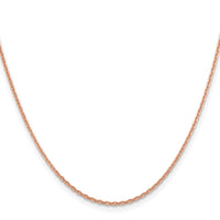14k Rose Gold 1.8m D/C Cable Chain