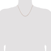 14k Rose Gold .95mm Box Chain