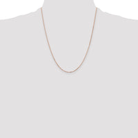 14k Rose Gold .95mm Box Chain