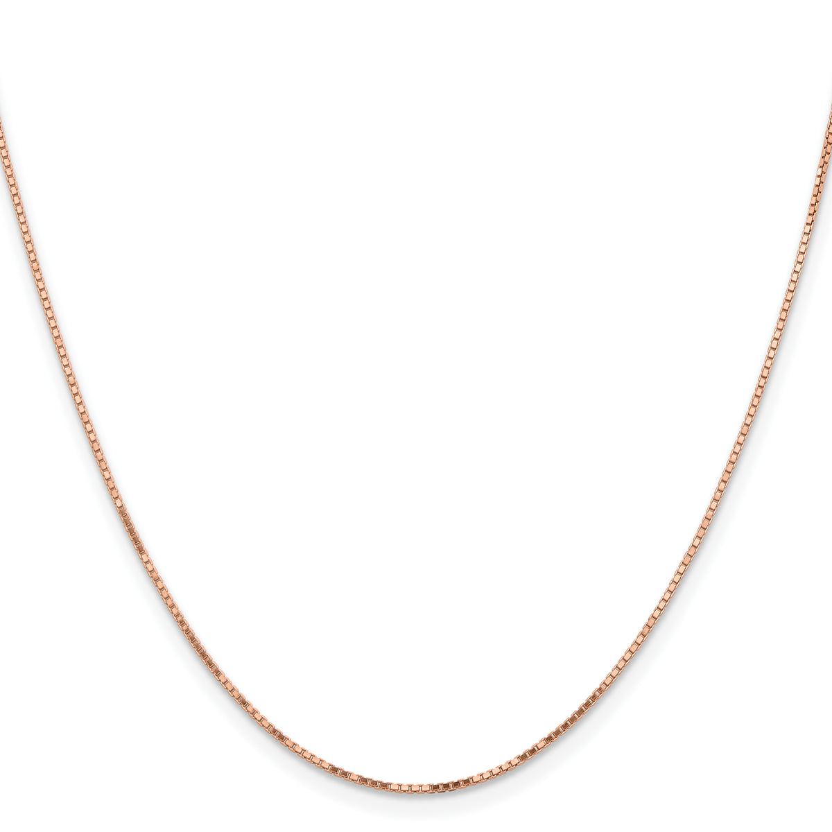 14k Rose Gold .95mm Box Chain