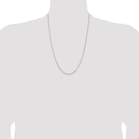 14k Rose Gold .95mm Box Chain