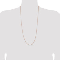 14k Rose Gold .95mm Box Chain