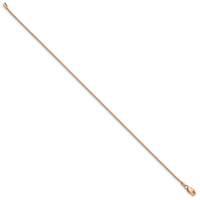 14k Rose Gold .95mm Box Chain