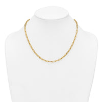 14k Polished 18in Paperclip Link Necklace