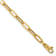 14k Polished 7.5in Paperclip Link Bracelet