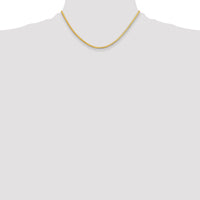 14k 2.5mm Silky Herringbone Chain