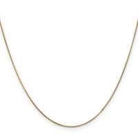 14k .65mm Round Snake Chain