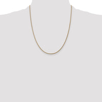 14k 1.6mm Round Snake Chain