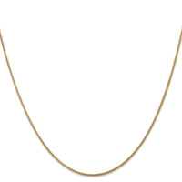 14k 1.6mm Round Snake Chain