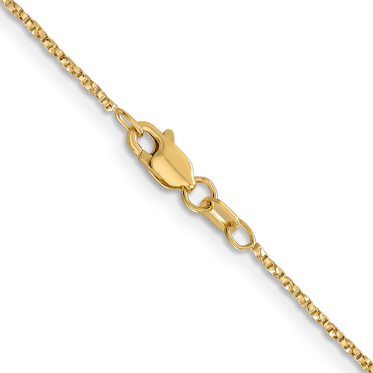 14k .95mm Twisted Box Chain