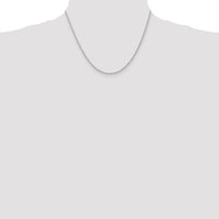 14k White Gold 2.0mm Solid Rope Chain