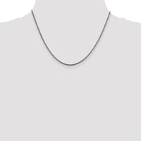 14k White Gold 1.4mm Franco Chain