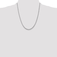 14k White Gold 2.0mm Franco Chain