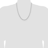 14k White Gold 3mm Franco Chain