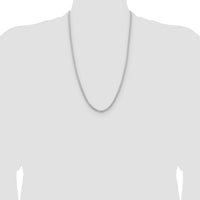 14k White Gold 3mm Franco Chain