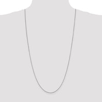 14k White Gold .95mm Box Chain