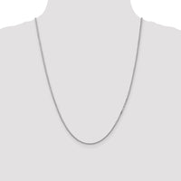 14k White Gold 1.5mm Box Chain
