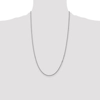 14k White Gold 1.5mm Box Chain