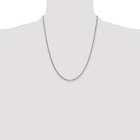 14k White Gold 1.9mm Box Chain