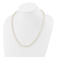 14k WG 6-7mm White Freshwater Cultured Pearl 20in Necklace