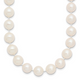 14k 9-10mm White Near Round Freshwater Cultured Pearl Necklace